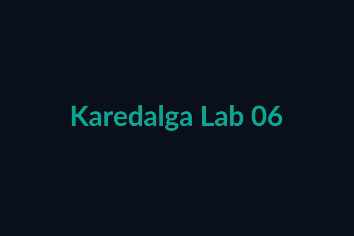 Karedalga Lab Görüntüsü 06
