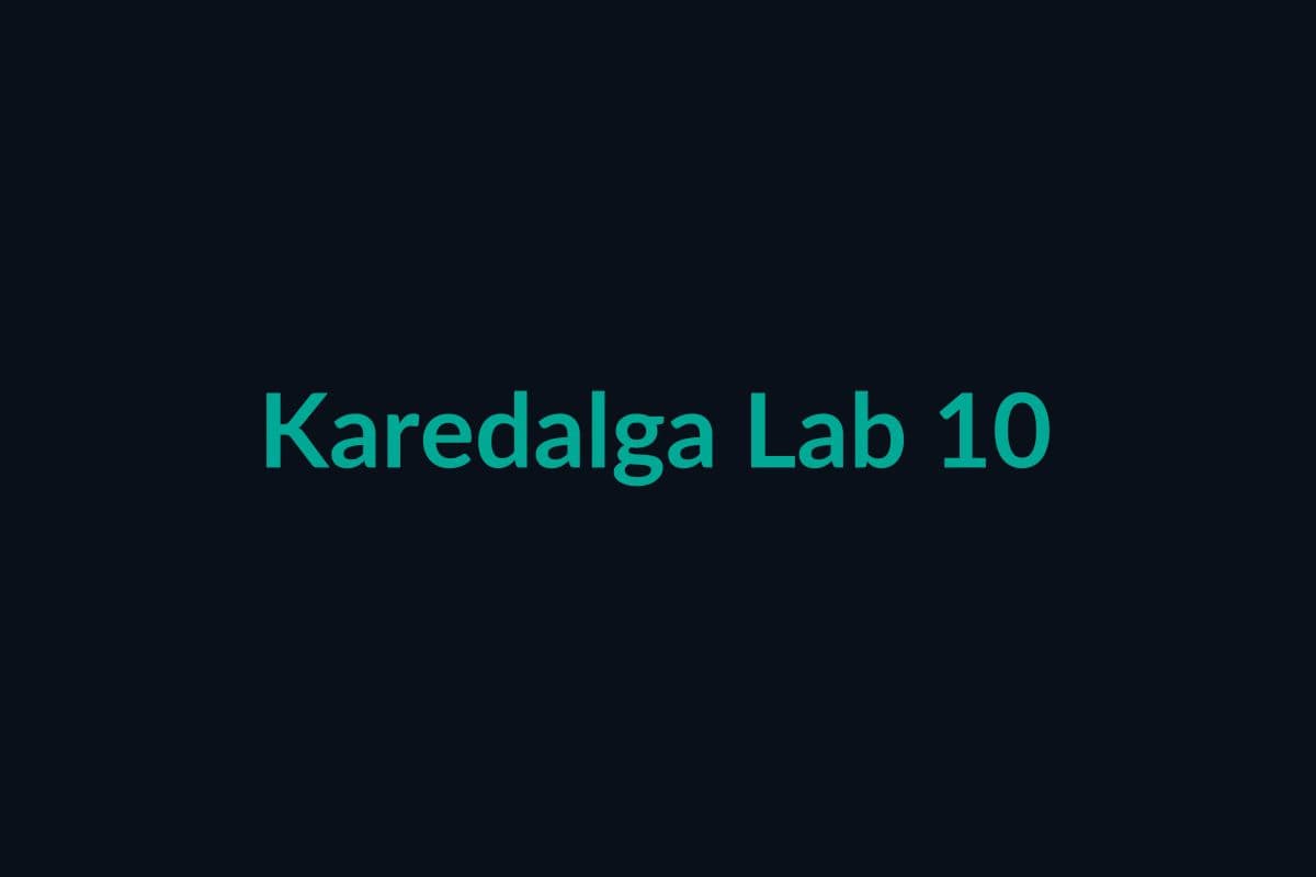 Karedalga Lab Görüntüsü 10