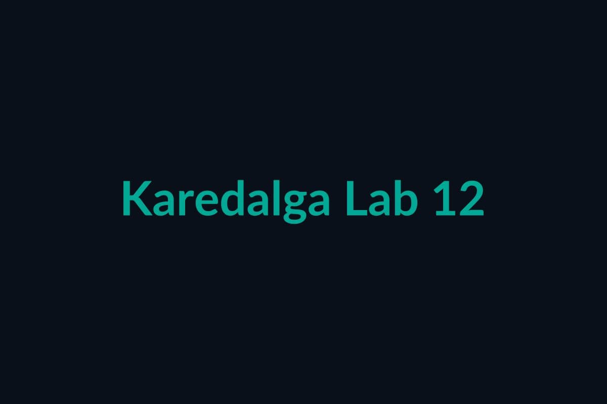 Karedalga Lab Görüntüsü 12