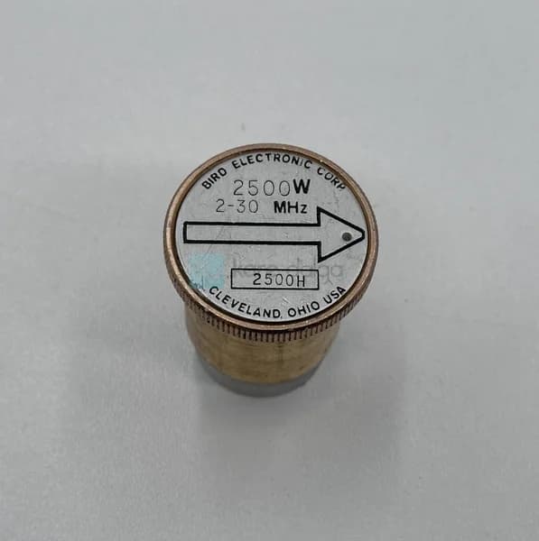 Bird 2500h 2–30 Mhz 2500 Watt Wattmetre Elementi
