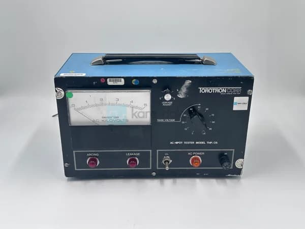 Torotron Thp-05 Ac Hipot Test Cihazı
