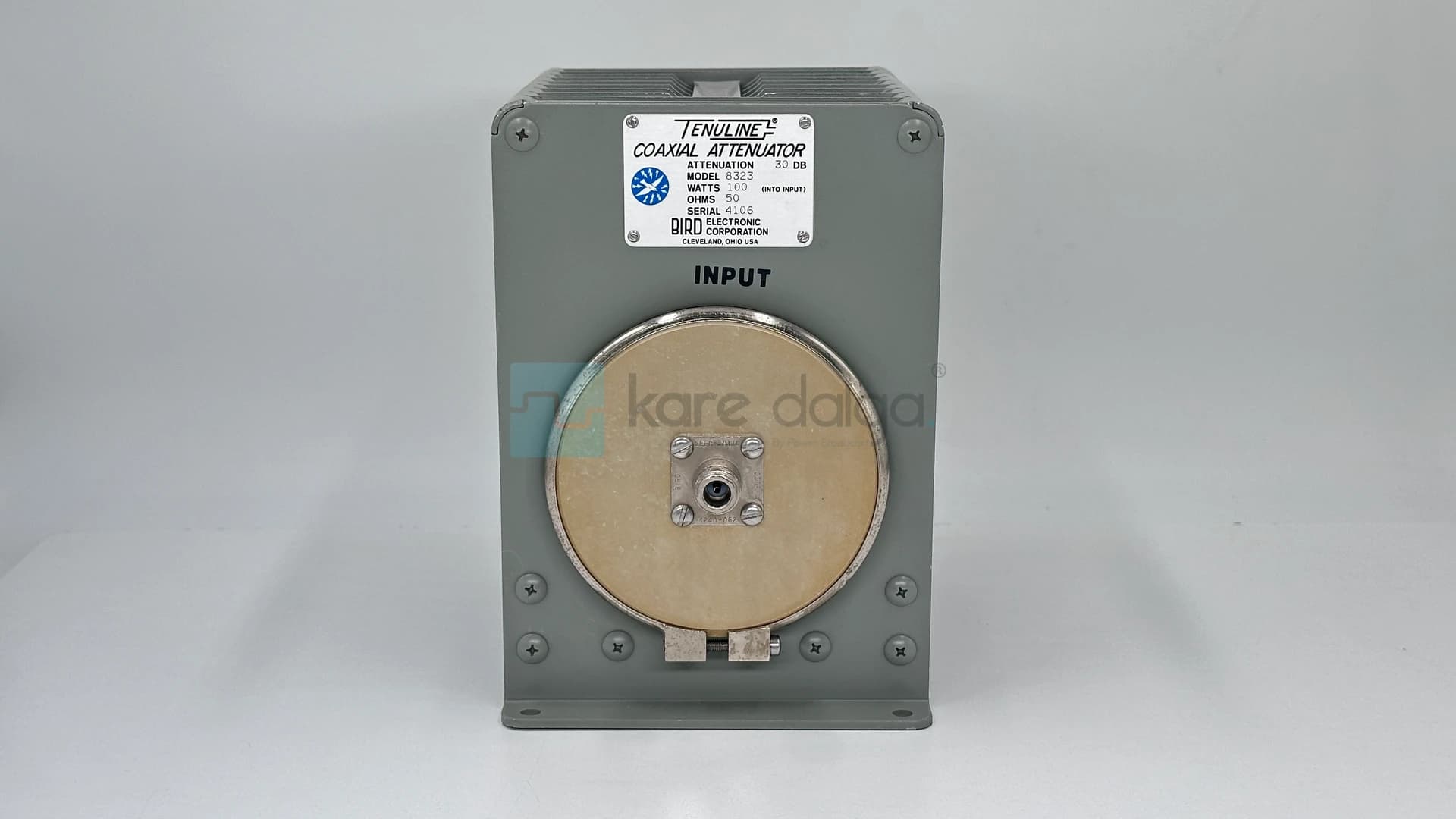 Bird 8323 30db 500mhz 100 Watt Rf Attenuator - Görsel 1