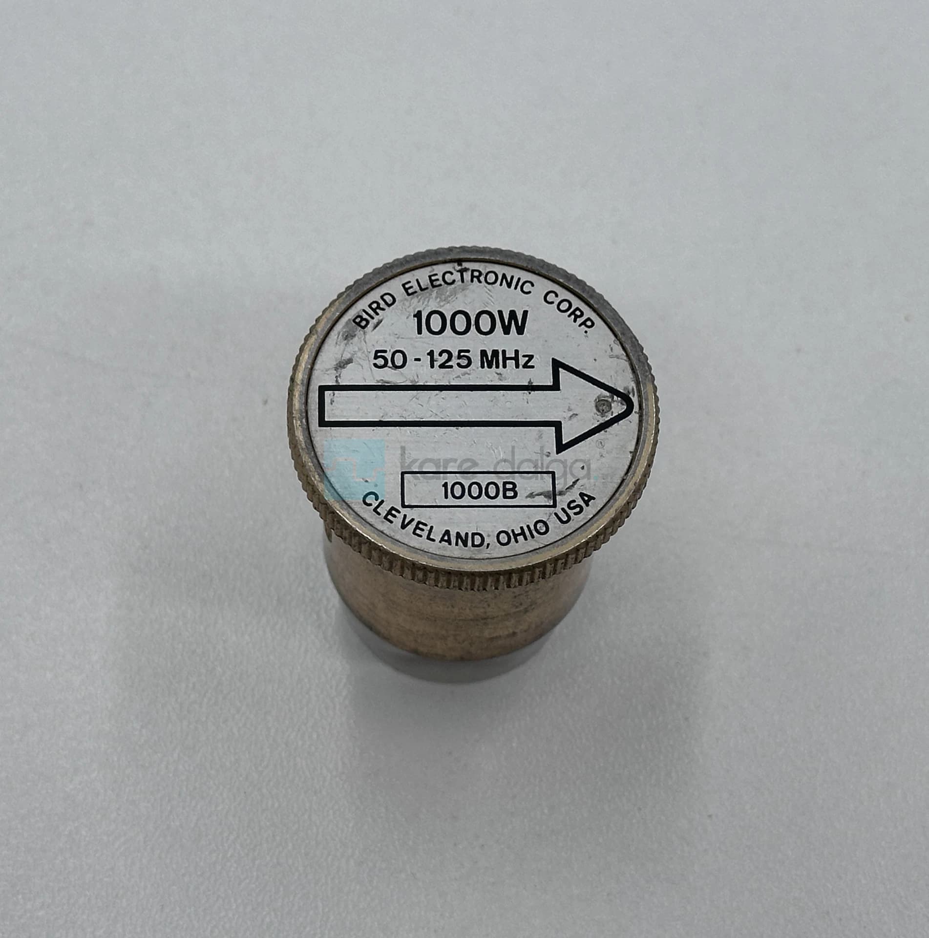 Bird 1000b 50–125 Mhz 1000 Watt Wattmetre Elementi - Görsel 1