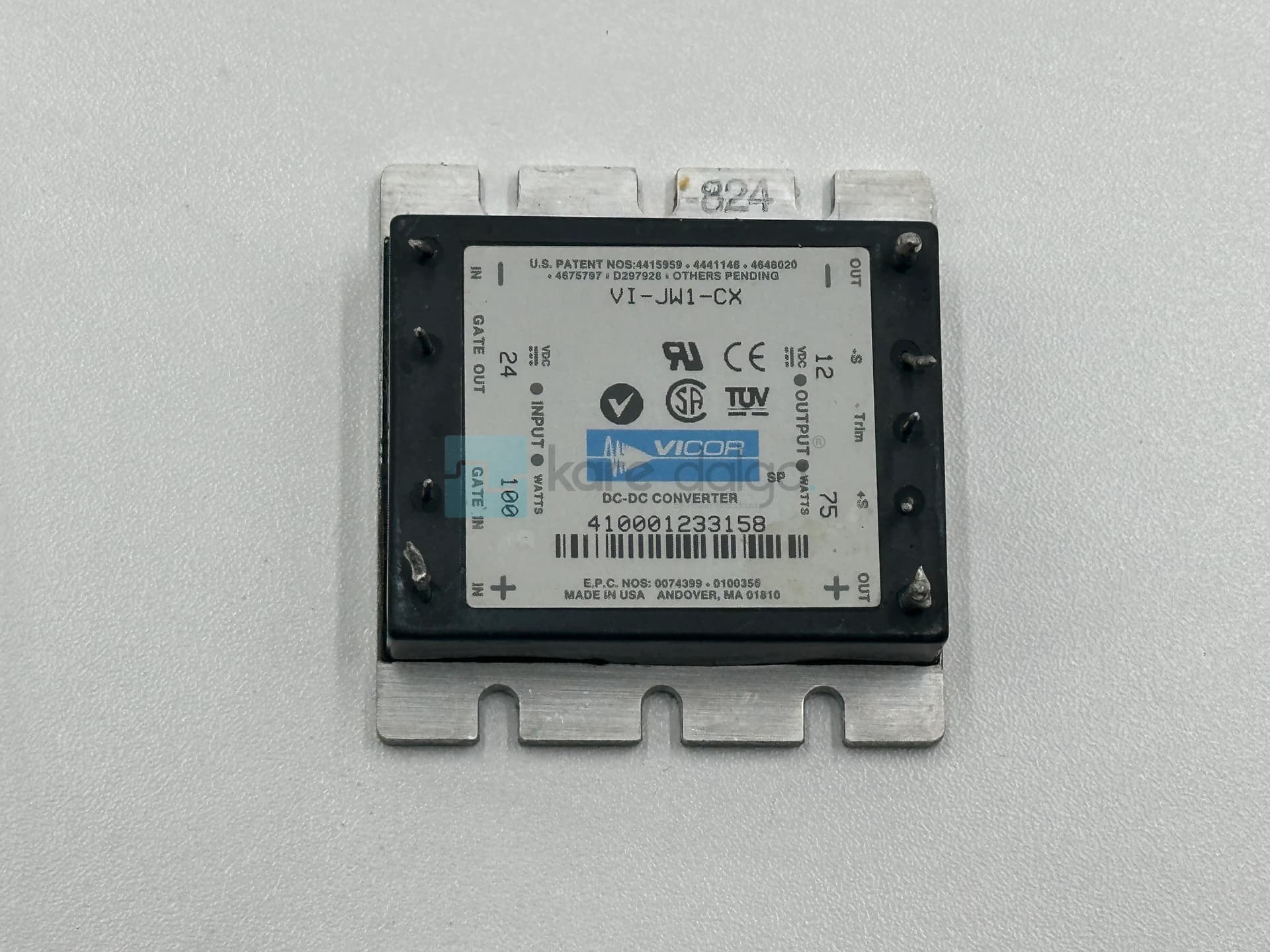 Vicor Vı-Jw1-Cx Dc-Dc Converter - Görsel 1