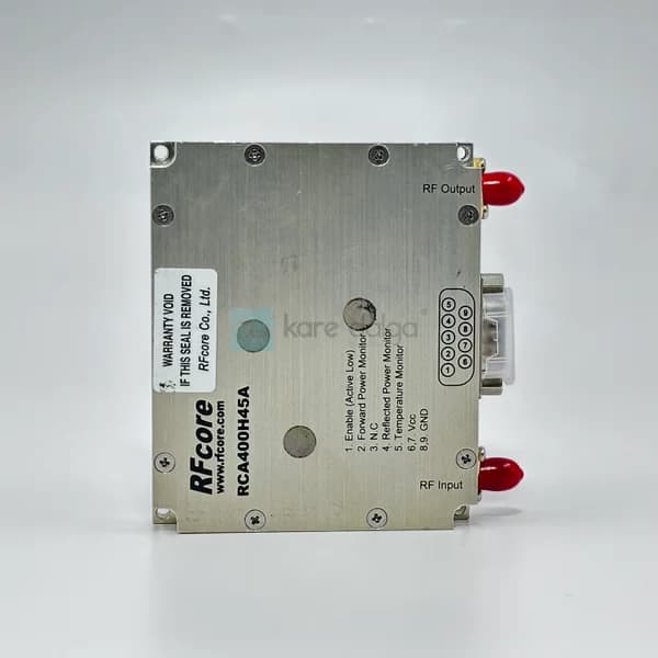 Rfcore Rca400h45a 400 Mhz 45 Dbm 31.62 W Rf Güç Amplifikatörü