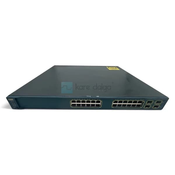 Cisco Catalyst Ws-C3560g-24ps – 24 Port Gigabit Poe Yönetilebilir Switch