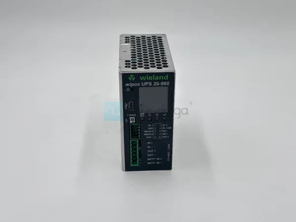 Wieland Wipos Ups 20-960 Ray Montaj Dc Ups Güç Kaynağı