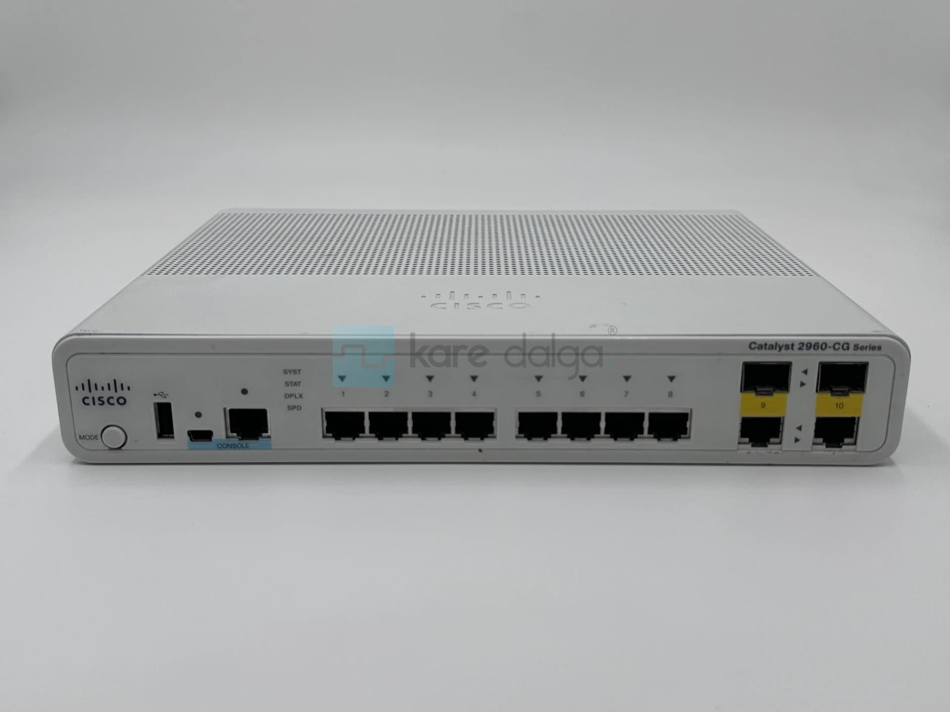 Cisco Catalyst Ws-C2960cg-8tc-L – 8 Port Gigabit Yönetilebilir Ethernet Switch - Görsel 1