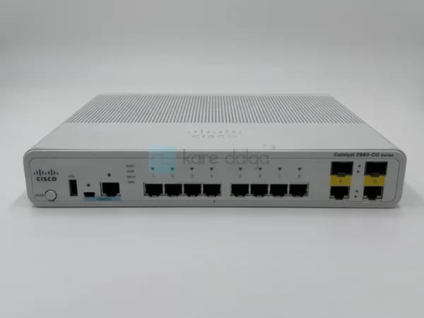 Cisco Catalyst Ws-C2960cg-8tc-L – 8 Port Gigabit Yönetilebilir Ethernet Switch