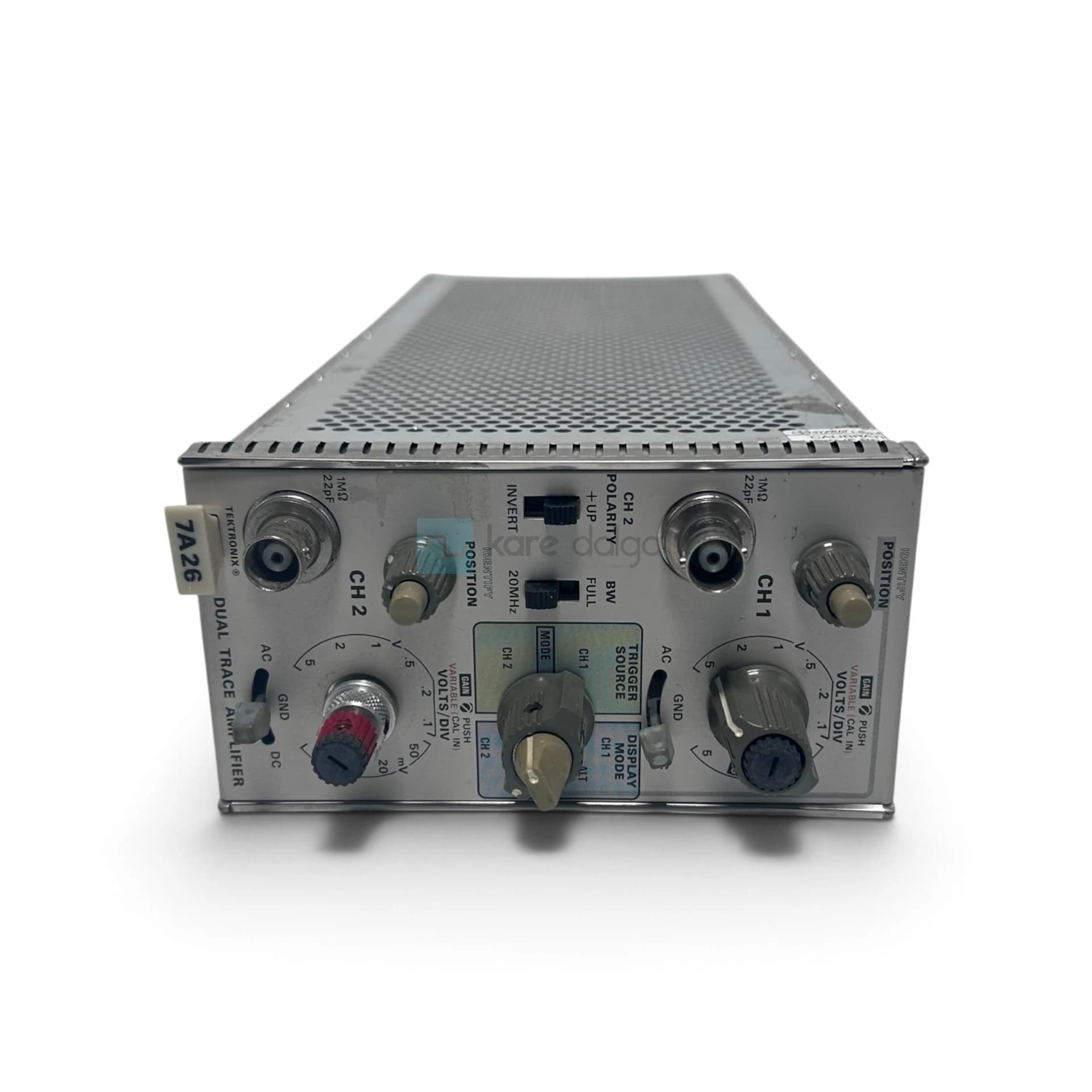 Tektronix 7a26 – Dual Trace Amplifier Osiloskop Plug-In Modülü - Görsel 1
