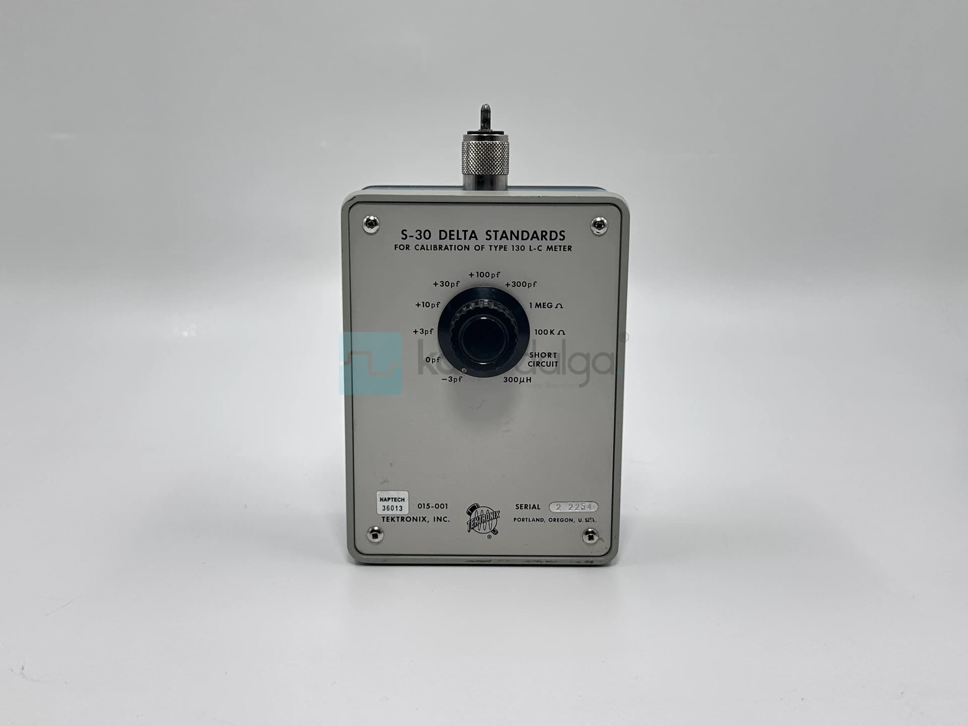 Tektronix S-30 Endüktans Ve Kapasitans Ölçer Kalibrasyon Standardı - Görsel 1