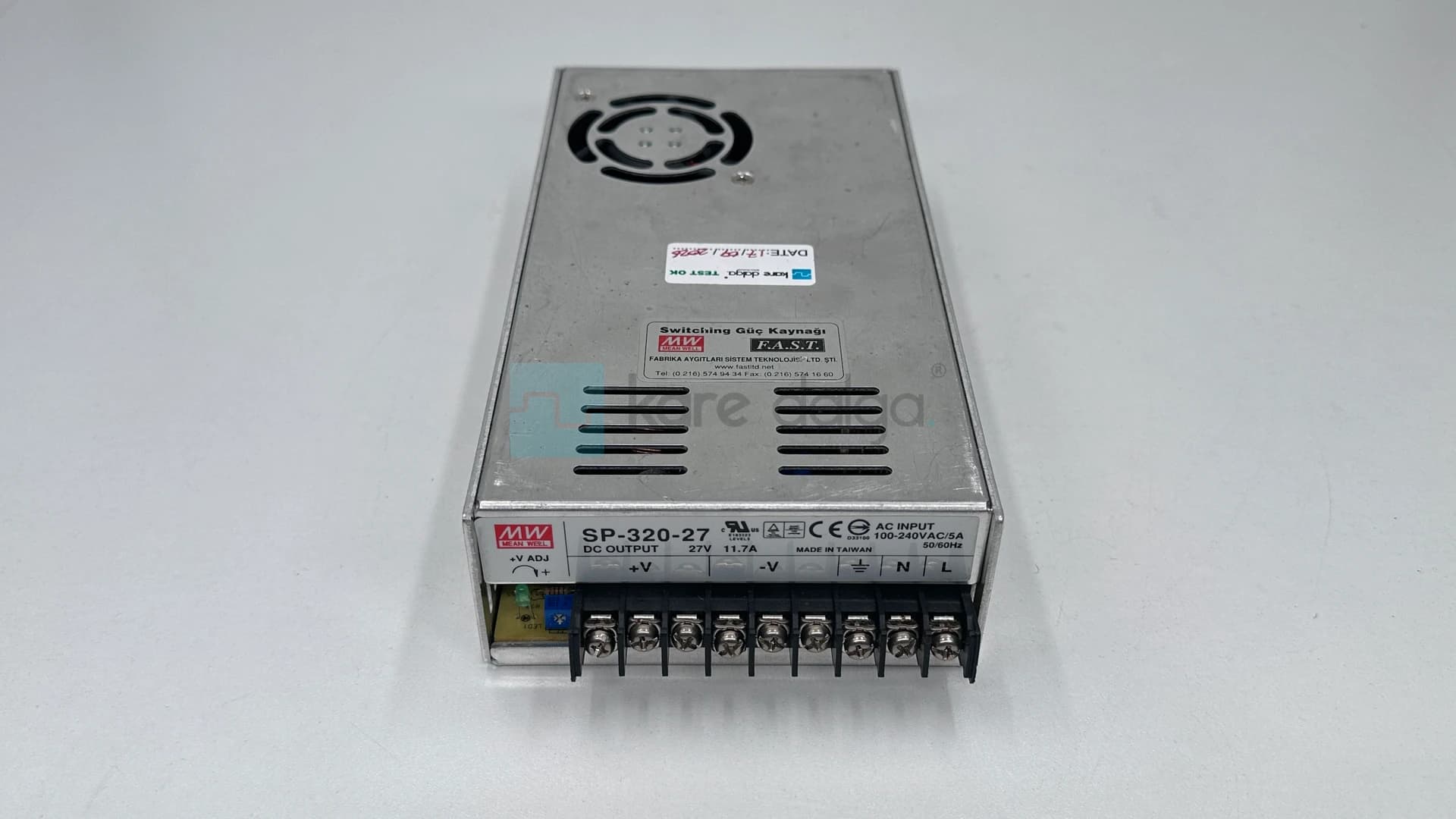 Mean Well Sp-320-27 320w 27v 11.7a Ac/dc Güç Kaynağı - Görsel 1