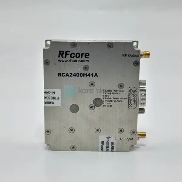 Rfcore Rca2400h41a 2400–2500 Mhz 41 Dbm 12 W Rf Güç Amplifikatörü