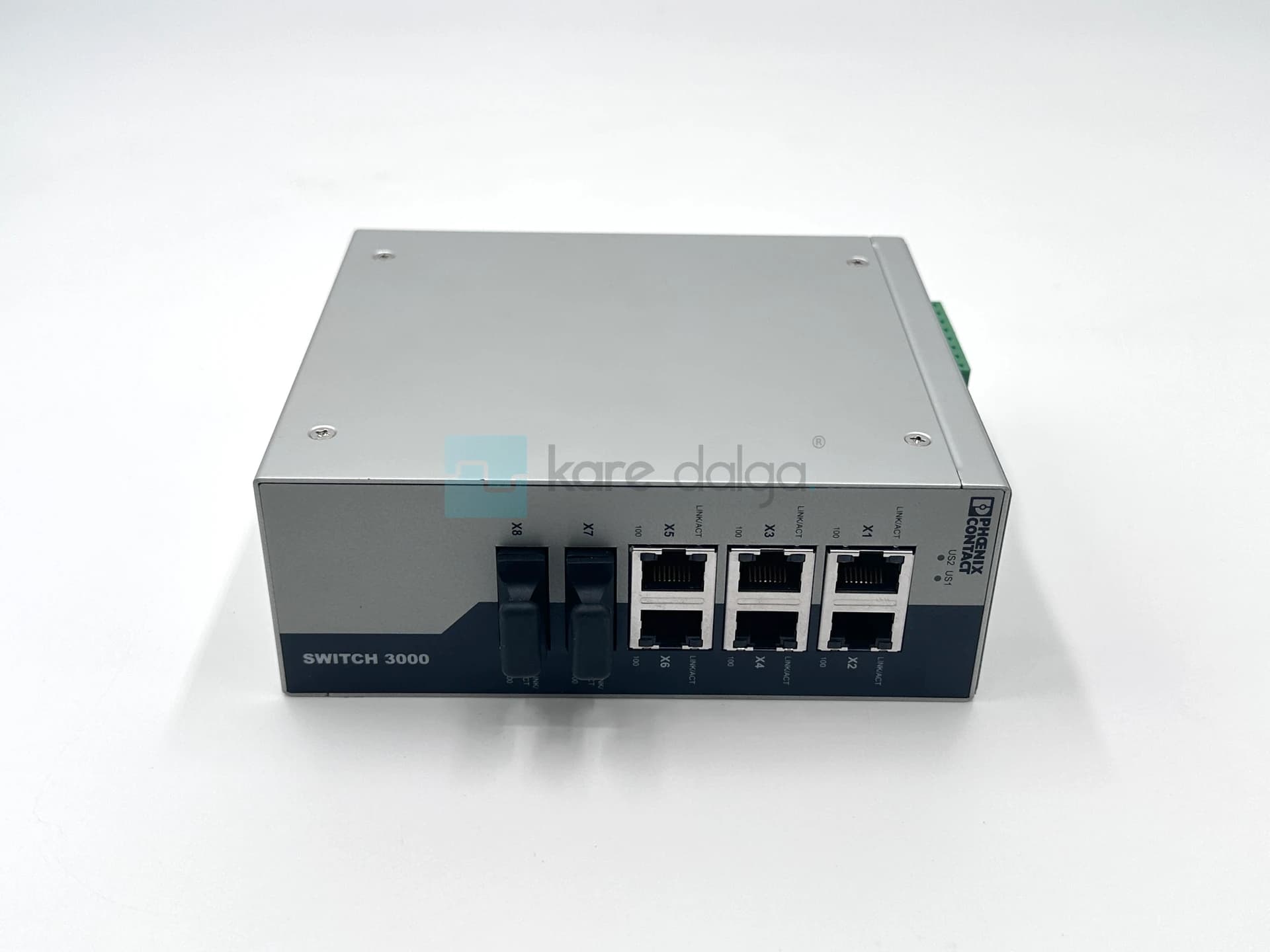 Phoenix Contact Fl Swıtch 3008 – 8 Port 10/100 Mbps Yönetilebilir Endüstriyel Ethernet Switch - Görsel 1