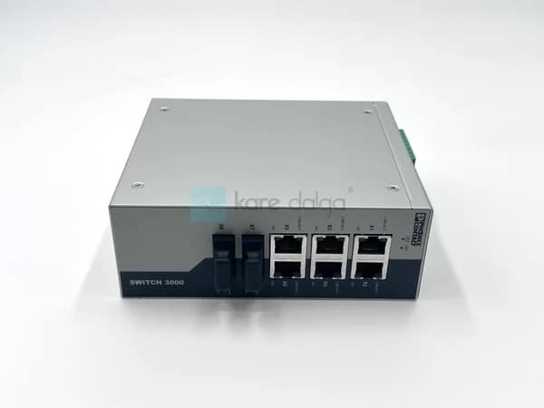 Phoenix Contact Fl Swıtch 3008 – 8 Port 10/100 Mbps Yönetilebilir Endüstriyel Ethernet Switch