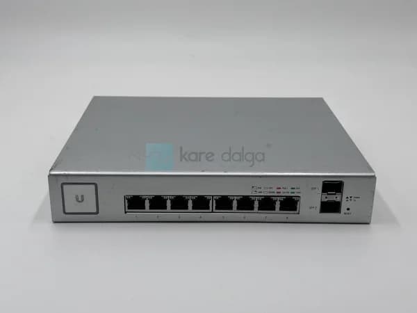 Ubiquiti Unifi Switch Us-8-150w – 8 Port Gigabit Poe+ Yönetilebilir Switch