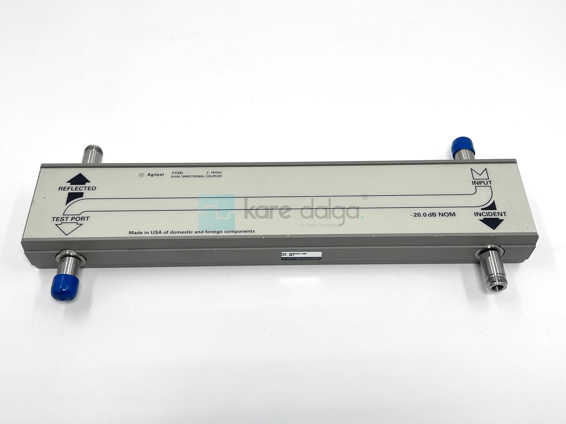 Agilent 772d – 2–18 Ghz 20 Db Çift Yönlü Rf Kuplör - Görsel 2