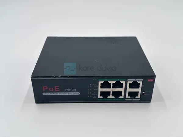 Mgc-6p – 6 Port 10/100 Mbps Poe Ethernet Switch