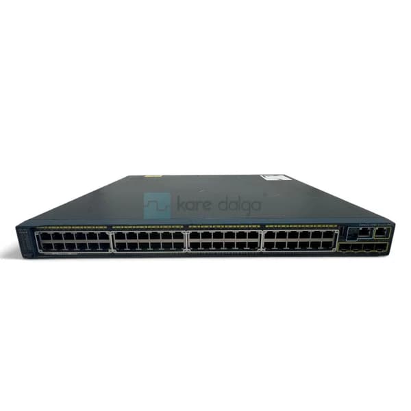 Cisco Catalyst 2960s Ws-C2960s-48lps-L 48 Port Gigabit Poe+ 4×sfp Yönetilebilir Switch