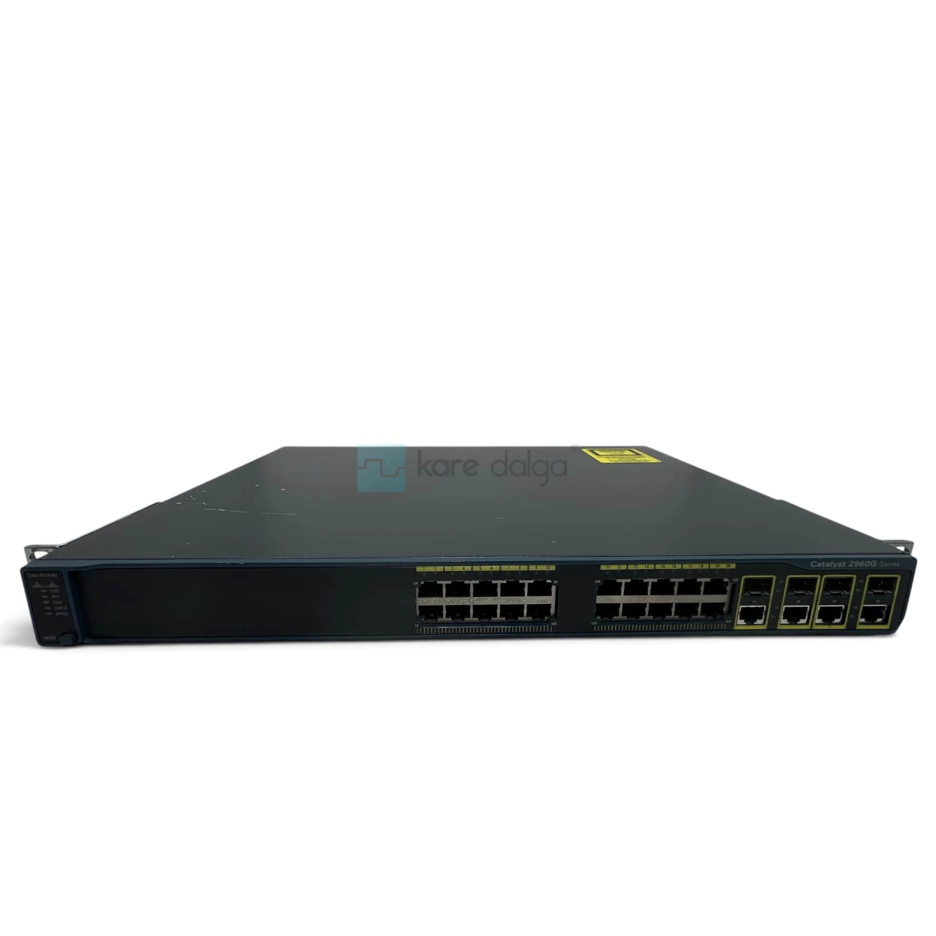 Cisco Ws-C2960g-24tc-L 24 Port Gigabit Ethernet Managed Switch - Görsel 1