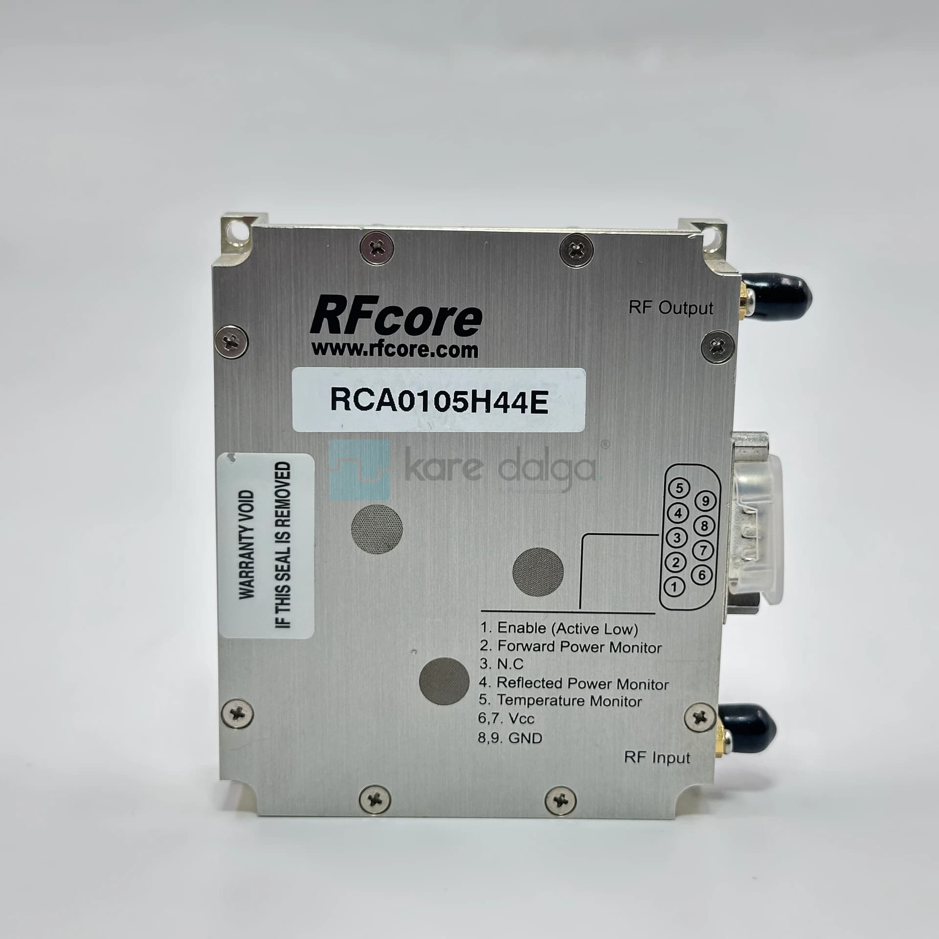 Rfcore Rca0105h44e 100–500 Mhz 44 Dbm 25.12 W Rf Güç Amplifikatörü - Görsel 1