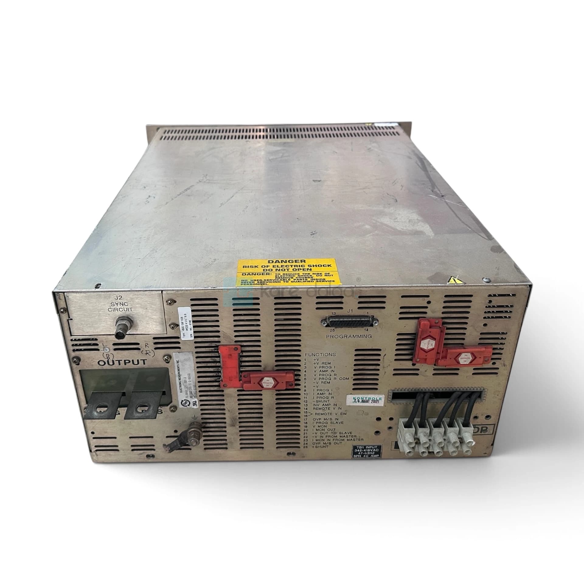 Electronic Measurements Inc Ess 160-93 Ayarlanabilir Güç Kaynağı - Görsel 1