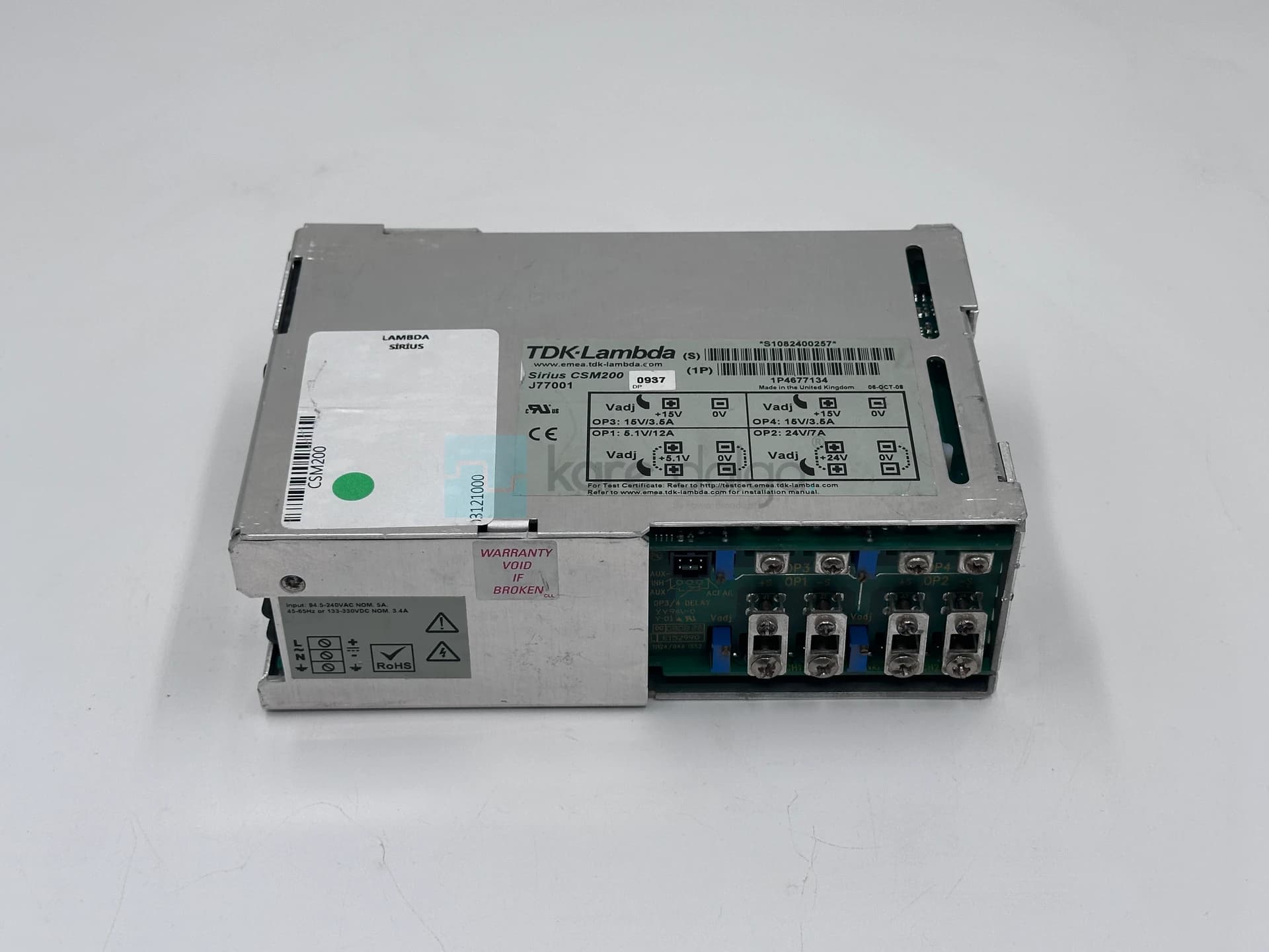 Tdk-Lambda Sirius Csm200 Güç Kaynağı - Görsel 2