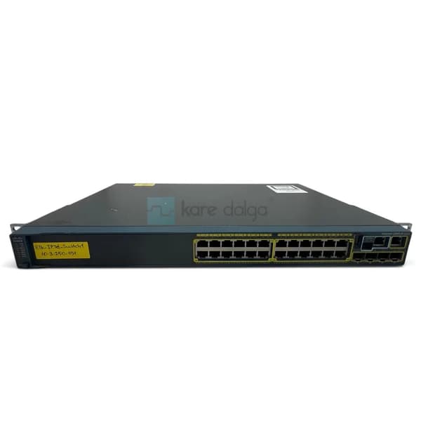 Cisco Catalyst Ws-C2960s-24ts-L 24 Port Gigabit 4×1 Gbps Sfp Yönetilebilir Switch
