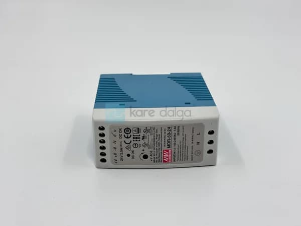 Mean Well Mdr-60-24 24 Vdc 2.5 A 60 W Dın Ray Güç Kaynağı