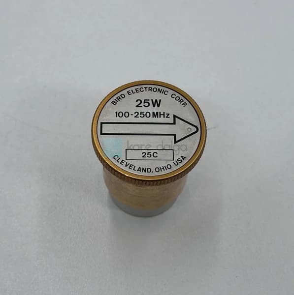 Bird 25c 100–250 Mhz 25 Watt Wattmetre Elementi