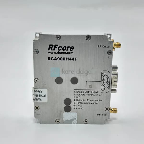 Rfcore Rca900h44f 900 Mhz 44 Dbm 25.12 W Rf Güç Amplifikatörü