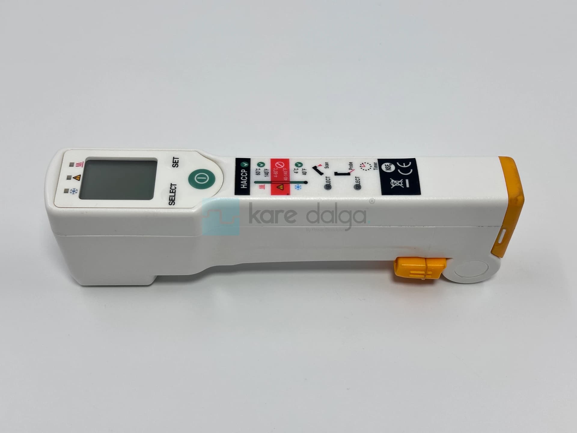 Fluke Foodpro Plus −35–+275 °c Ir / −40–+150 °c Problu Gıda Termometresi - Görsel 2