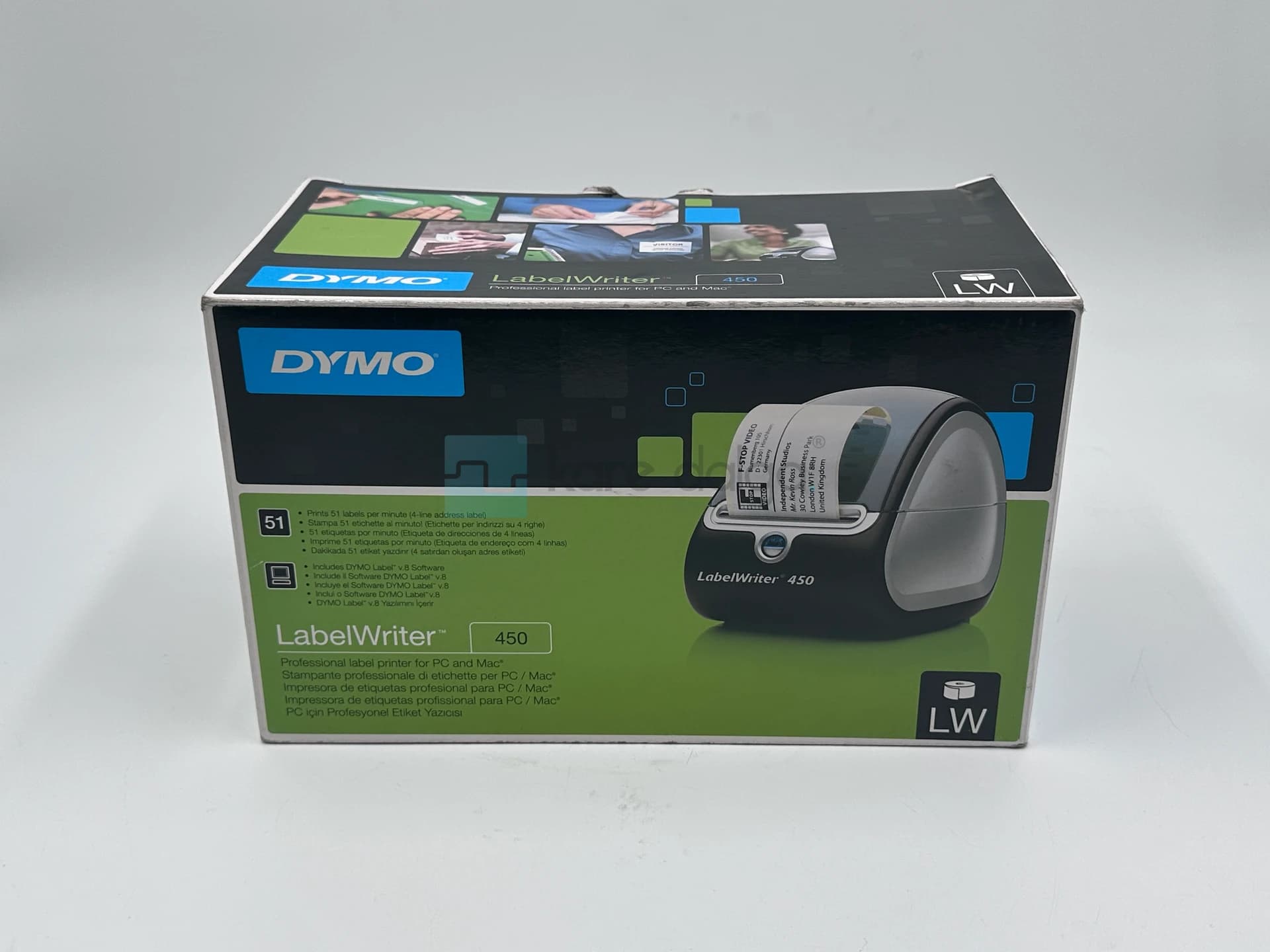 Teknik Özellikler Dymo Labelwriter 450 Termal Etiket Yazıcısı - Görsel 1