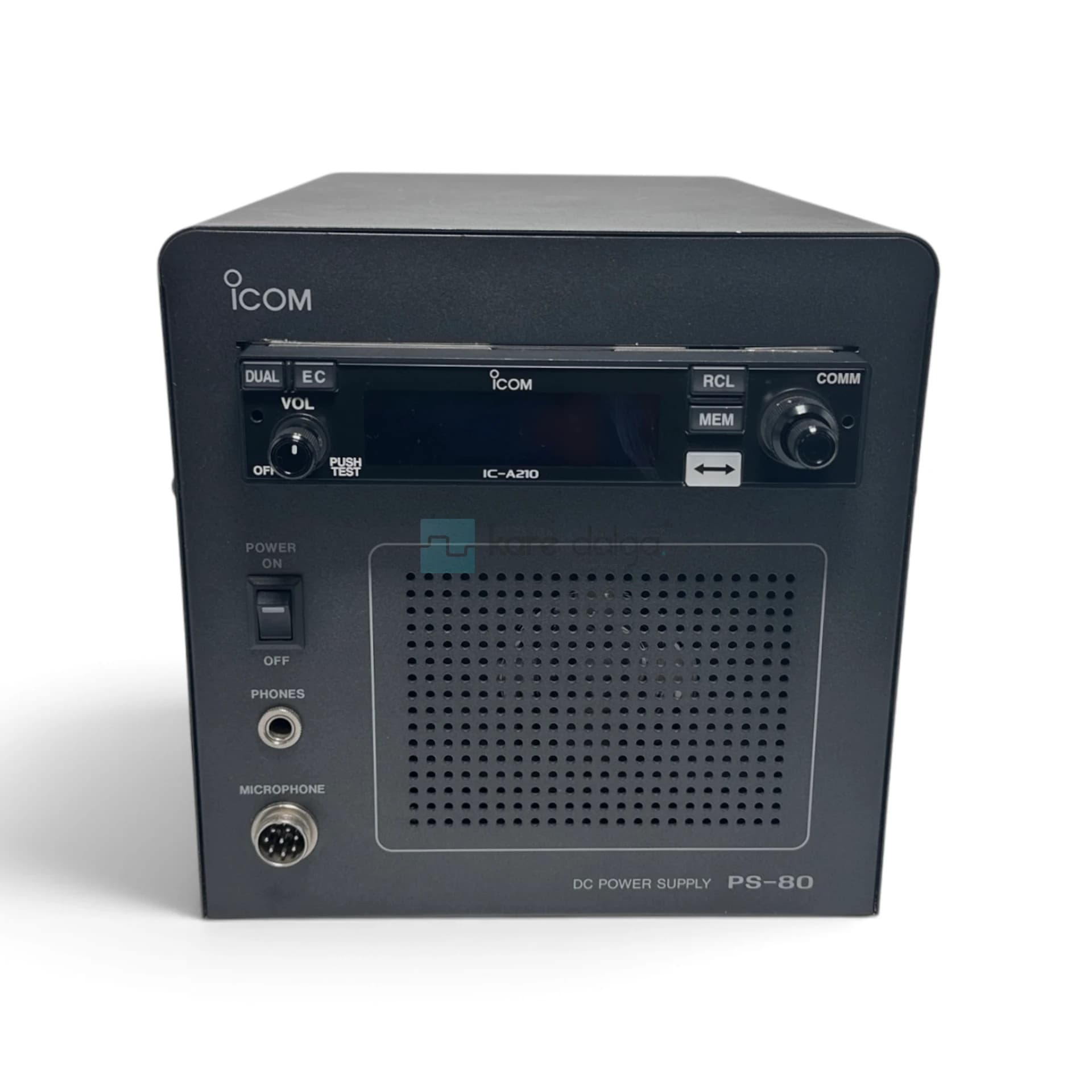 Icom Ps-80 + Ic-A210 118–136.975 Mhz 8 W Vhf Air Band Baz İstasyonu - Görsel 1