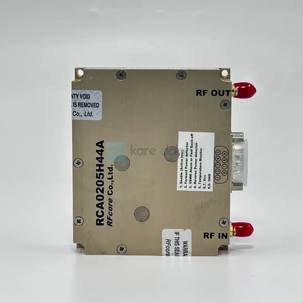 Rfcore Rca0205h44a 200–500 Mhz 44 Dbm 25 W Rf Güç Amplifikatörü