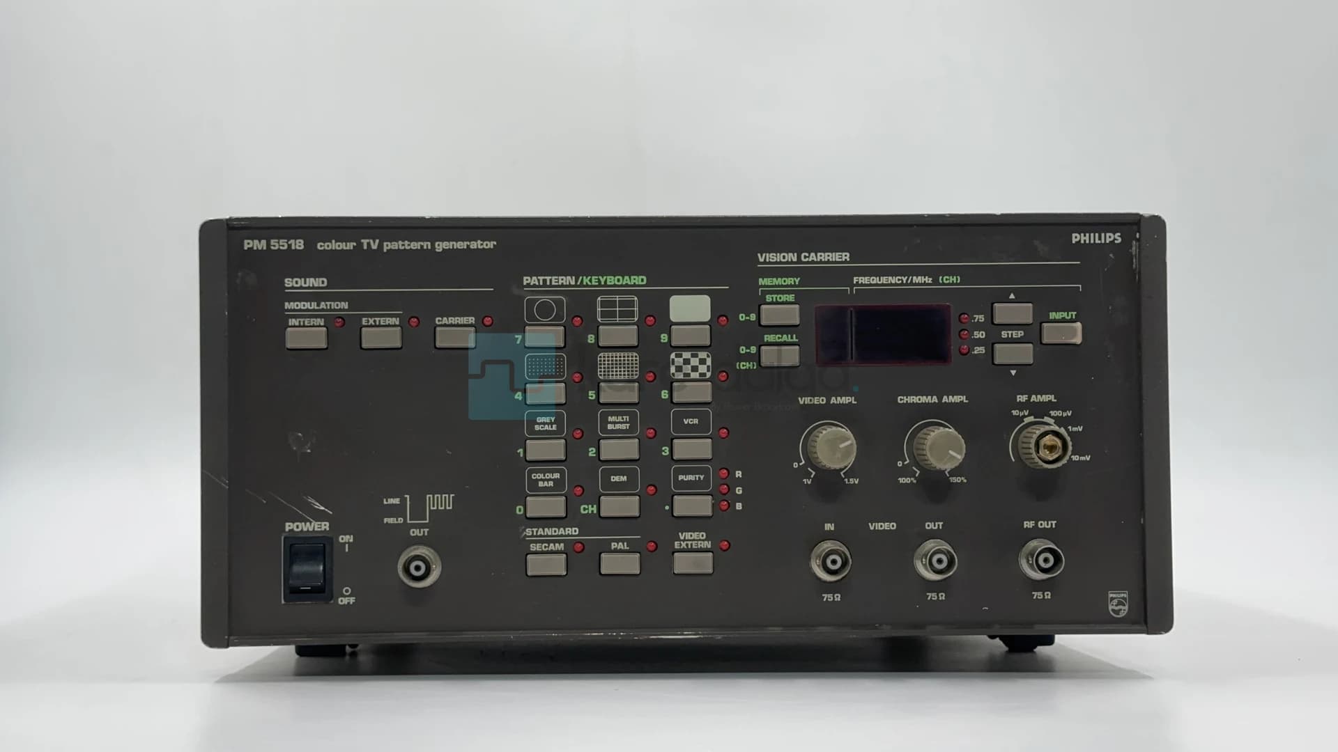 Philips Pm5518 – 32 Mhz - 900 Mhz – Colour Tv Pattern Generator - Görsel 1