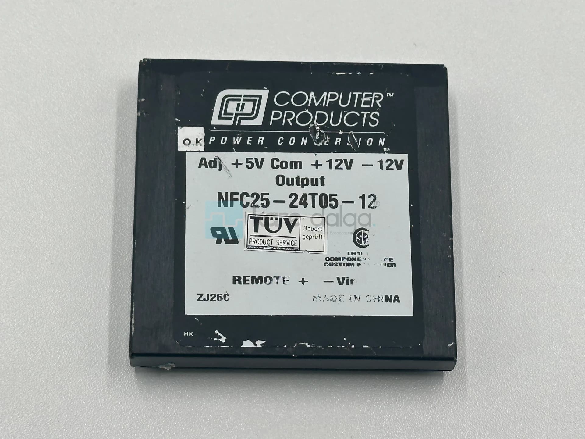 Computer Products(artesyn) Nfc25-24t05-12 Dc-Dc Converter - Görsel 1