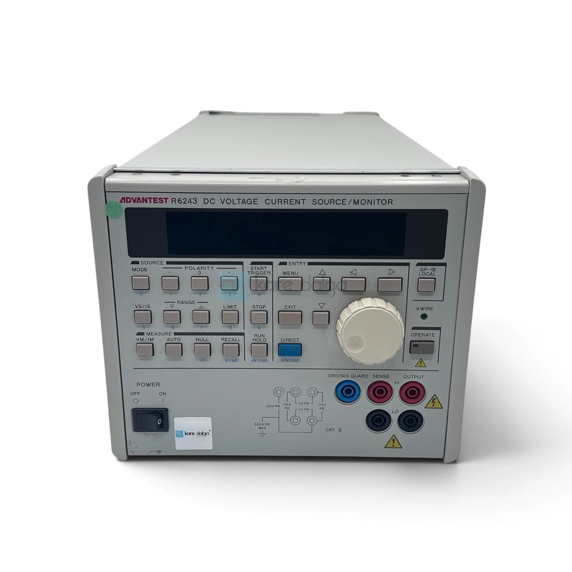 Advantest R6243 Dc Gerilim Akım Kaynağı/monitör - Görsel 1