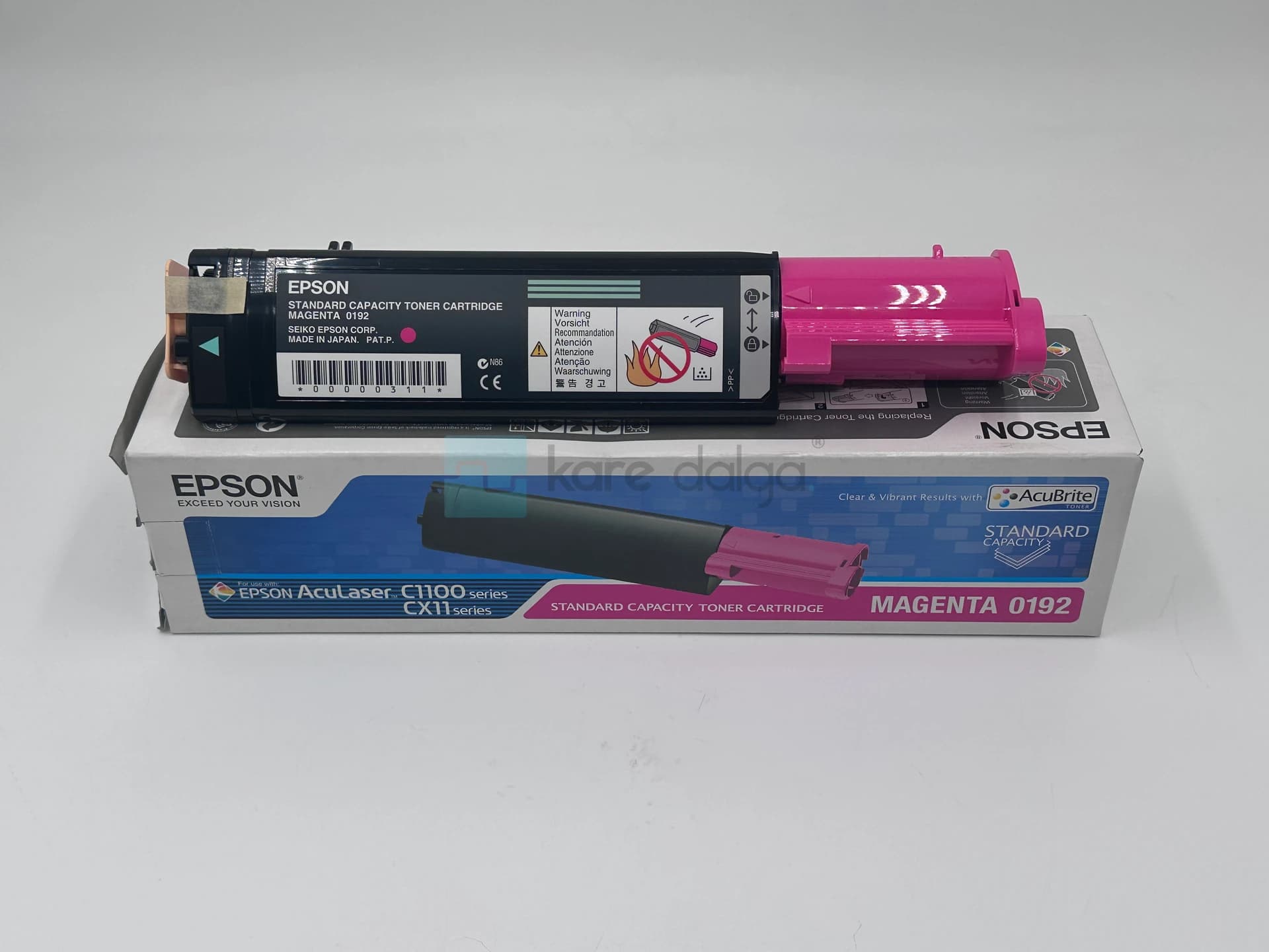 Epson 0192 Magenta Toner Kartuşu - Görsel 1
