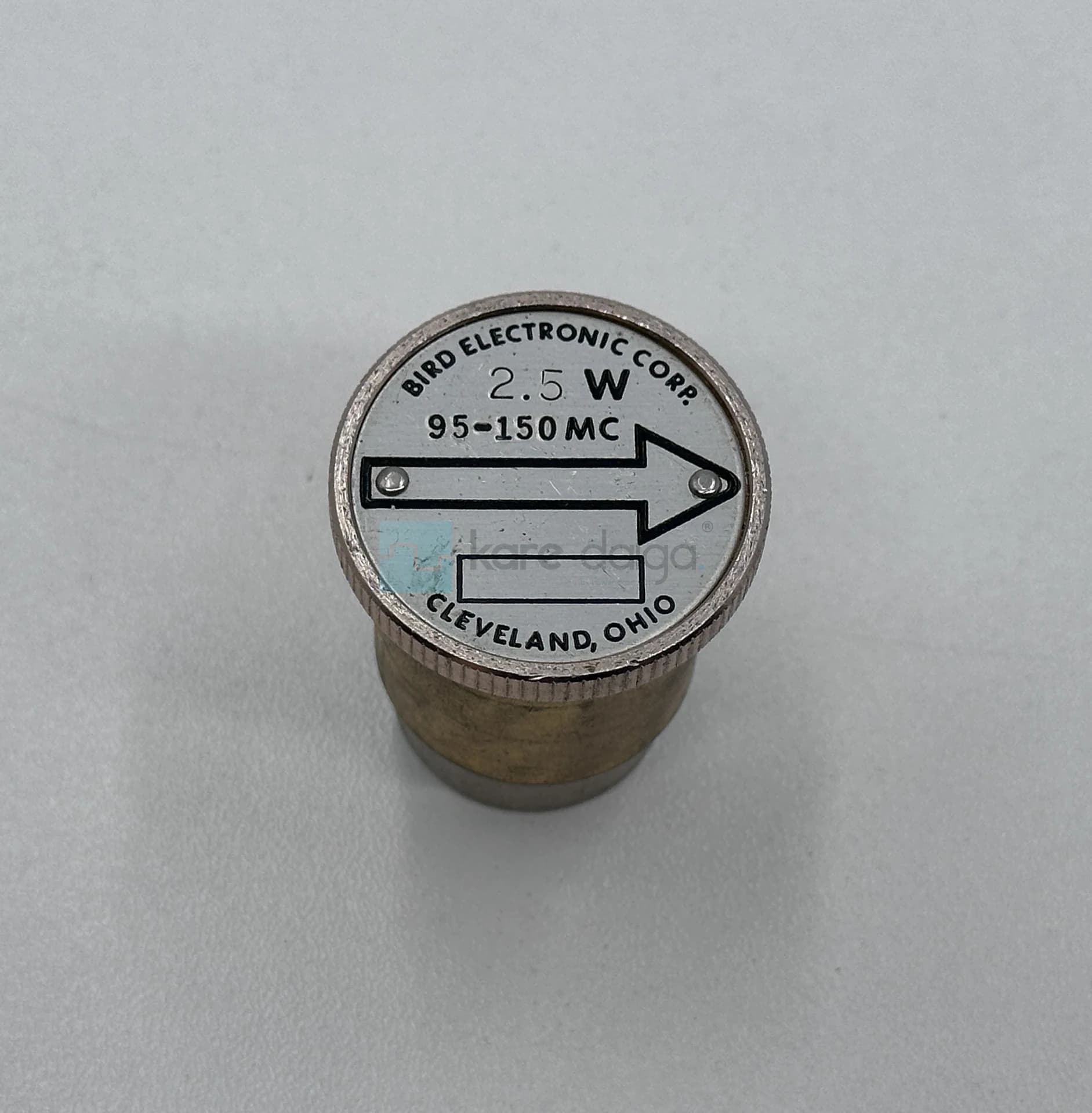 Bird 95–150 Mhz 2.5 Watt Wattmetre Elementi - Görsel 1