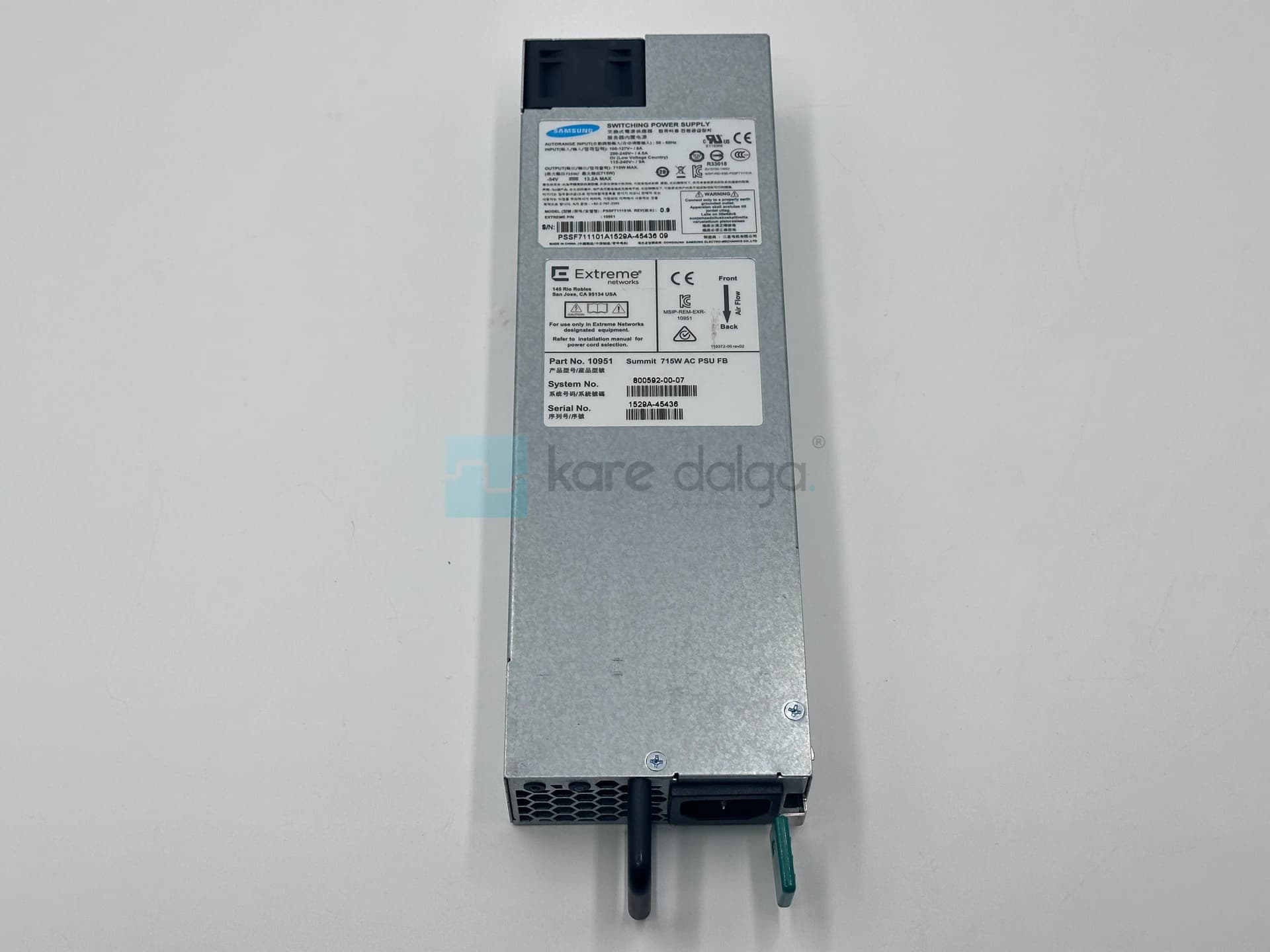 Samsung Pssf711101a Hot-Swap Güç Kaynağı - Görsel 1