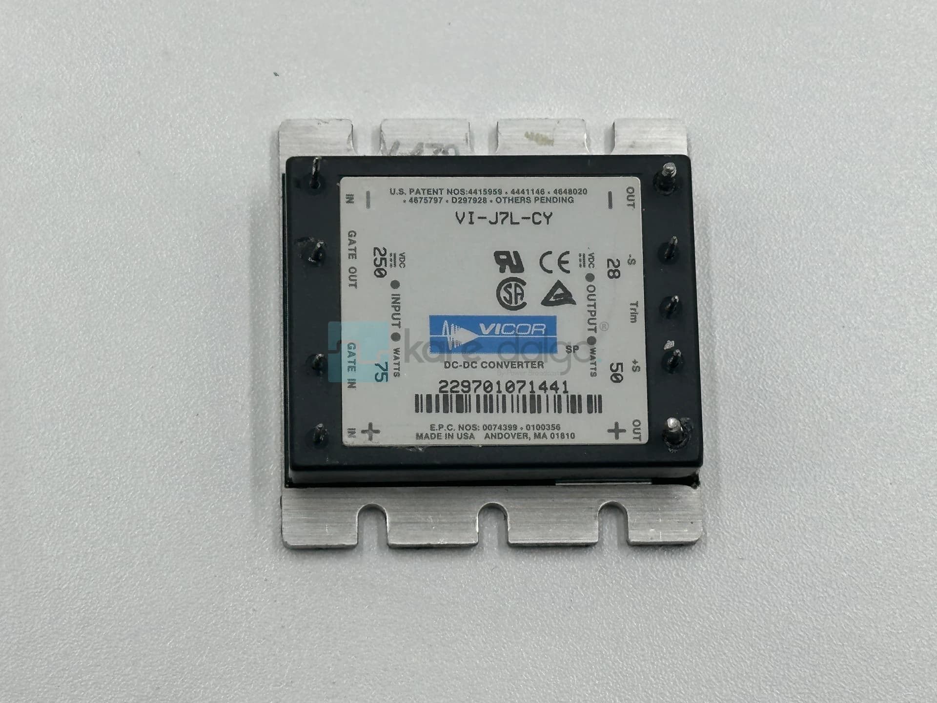 Vicor Vı-J7l-Cy Dc Dc Converter - Görsel 1