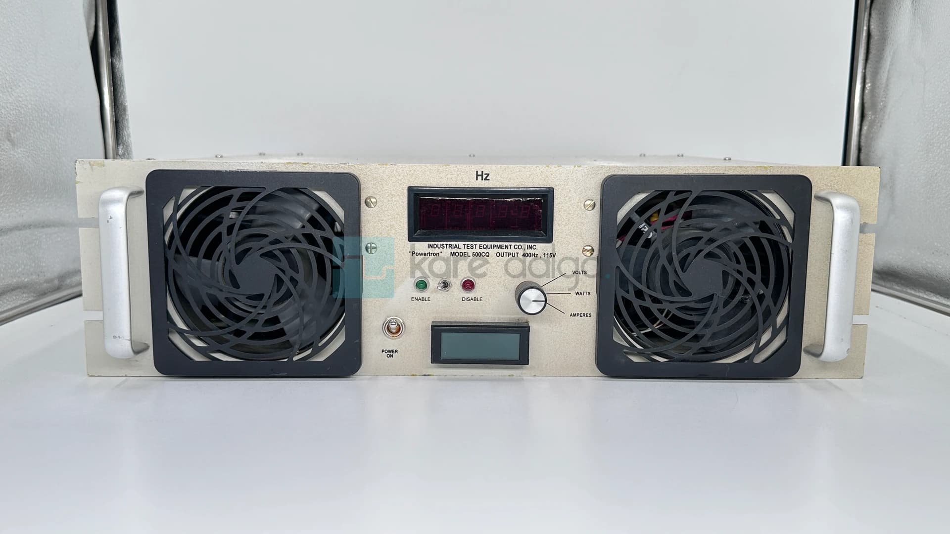 Industrial Test Equipment Powertron 500cq 400 Hz Ac Güç Kaynağı - Görsel 4