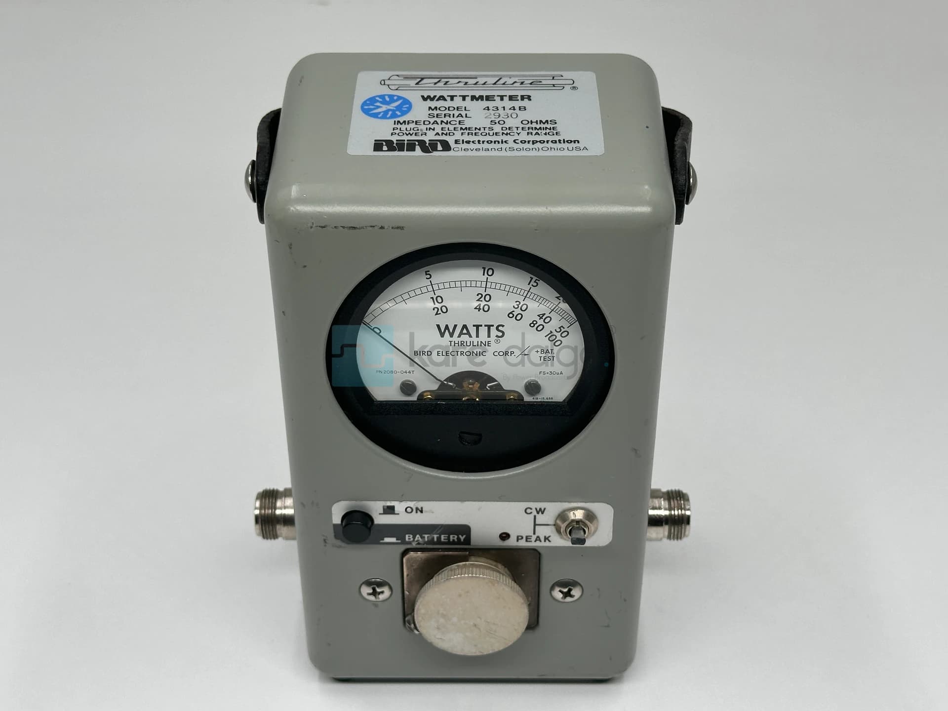 Bird 4314b Thruline Rf Wattmetre - Görsel 4
