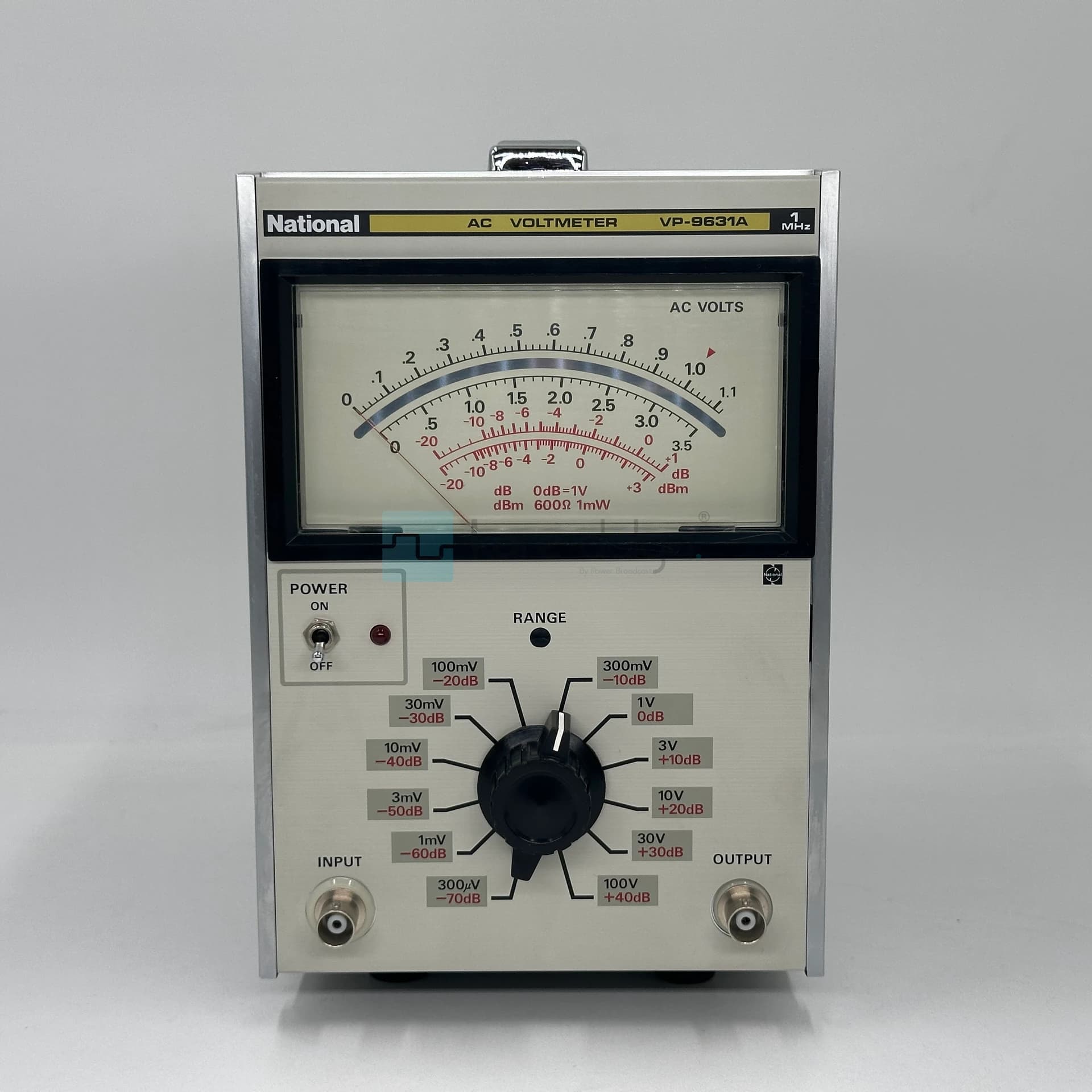 National Vp-9631a Ac Voltmetre - Görsel 1
