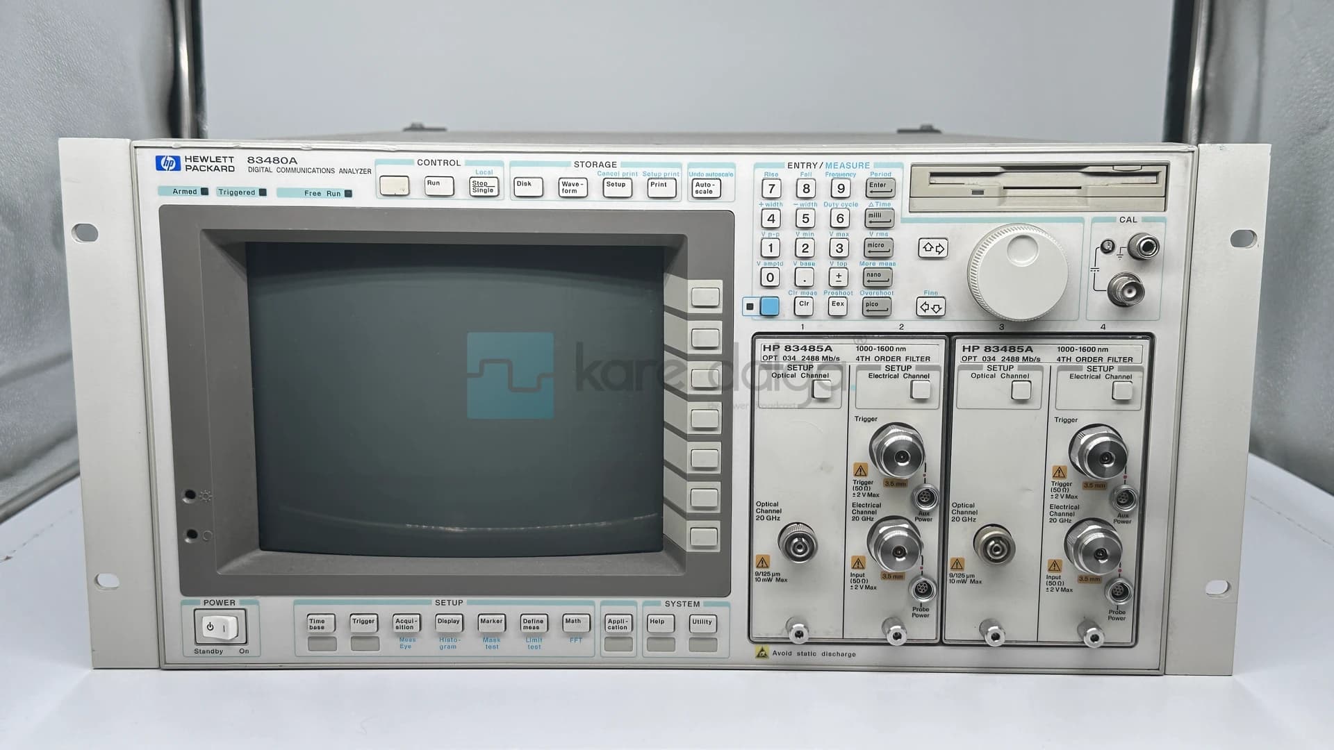 Hp 83480a + 2 × Hp 83485a Modülleri – 50 Mb/s – 2.488 Gb/s Dijital Haberleşme Analizörü - Görsel 1