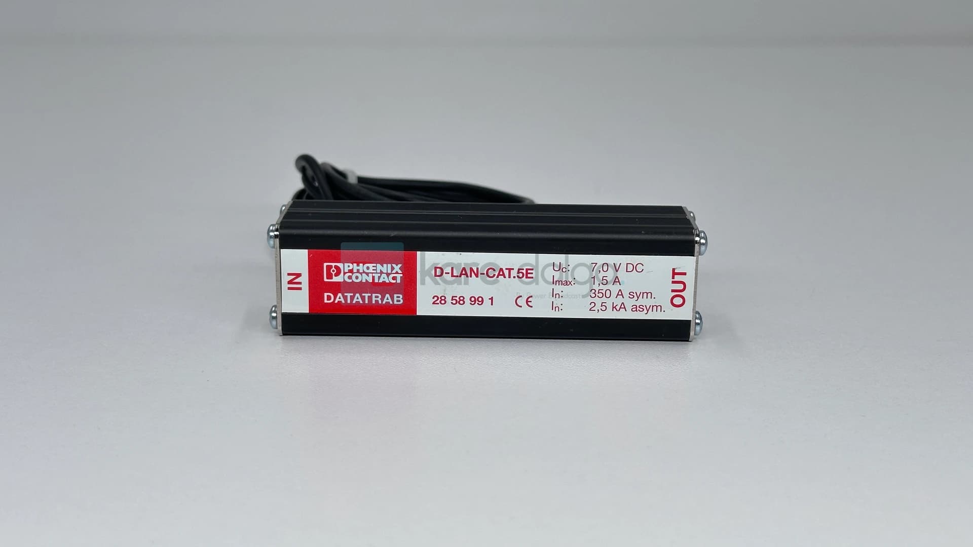 Phoenix Contact D-Lan-Cat.5e 2858991 100 Mhz Ethernet Aşırı Gerilim Koruma Cihazı - Görsel 4