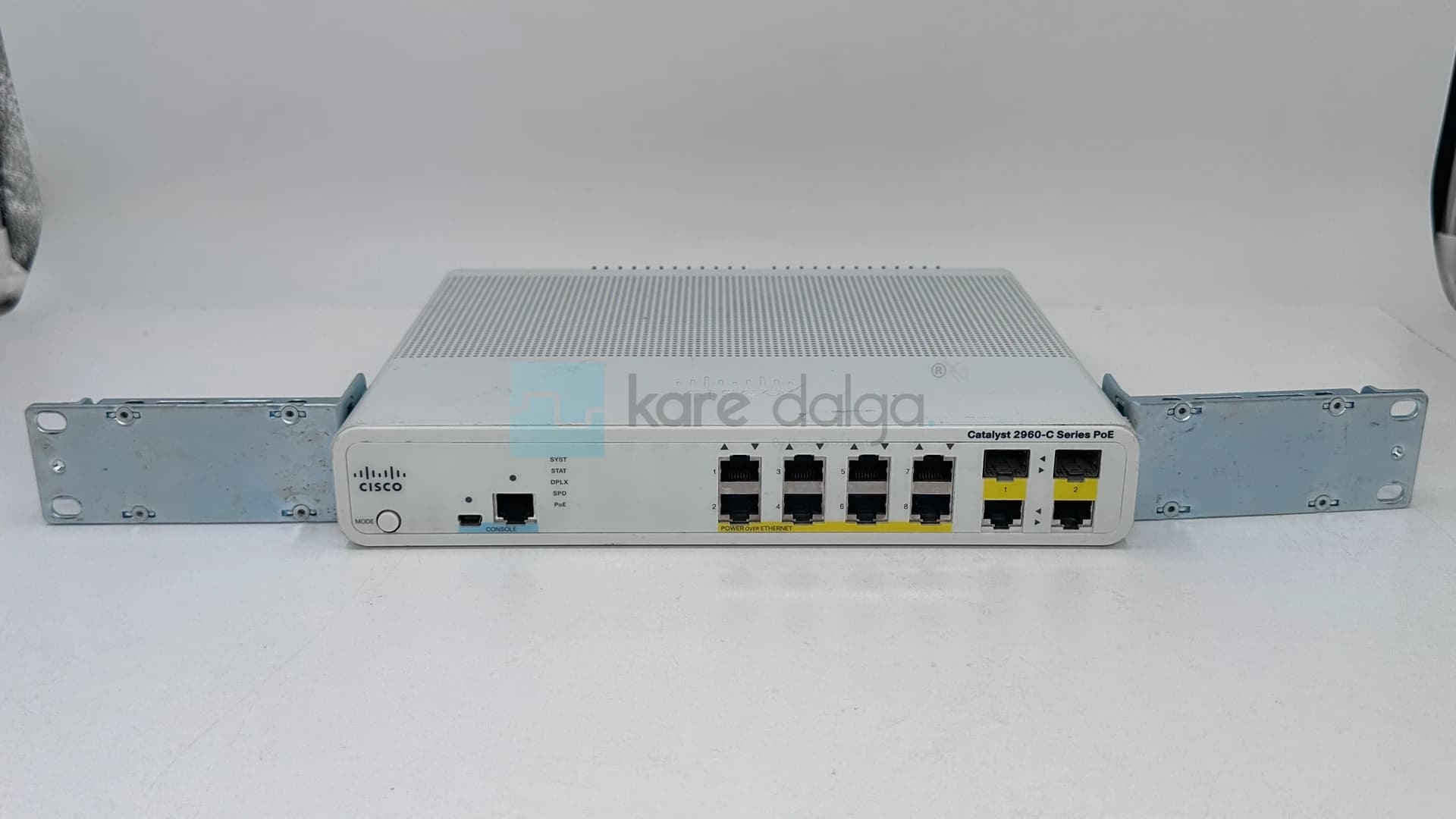 Cisco Catalyst Ws-C2960c-8pc-L – 8 Port Poe Switch - Görsel 1