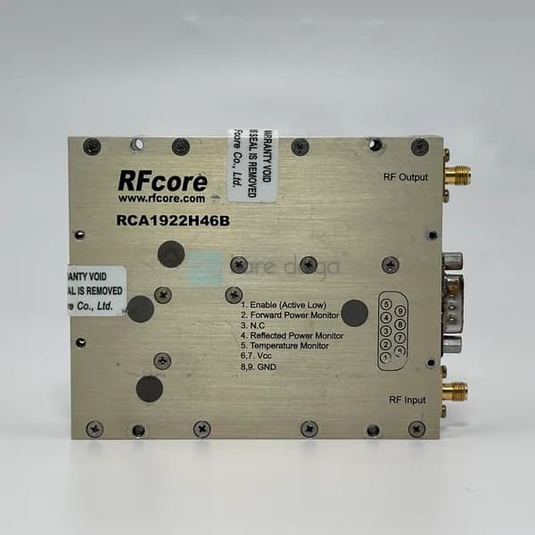 Rfcore Rca1922h46b 1900–2200 Mhz 46 Dbm 39.81 W Rf Güç Amplifikatörü