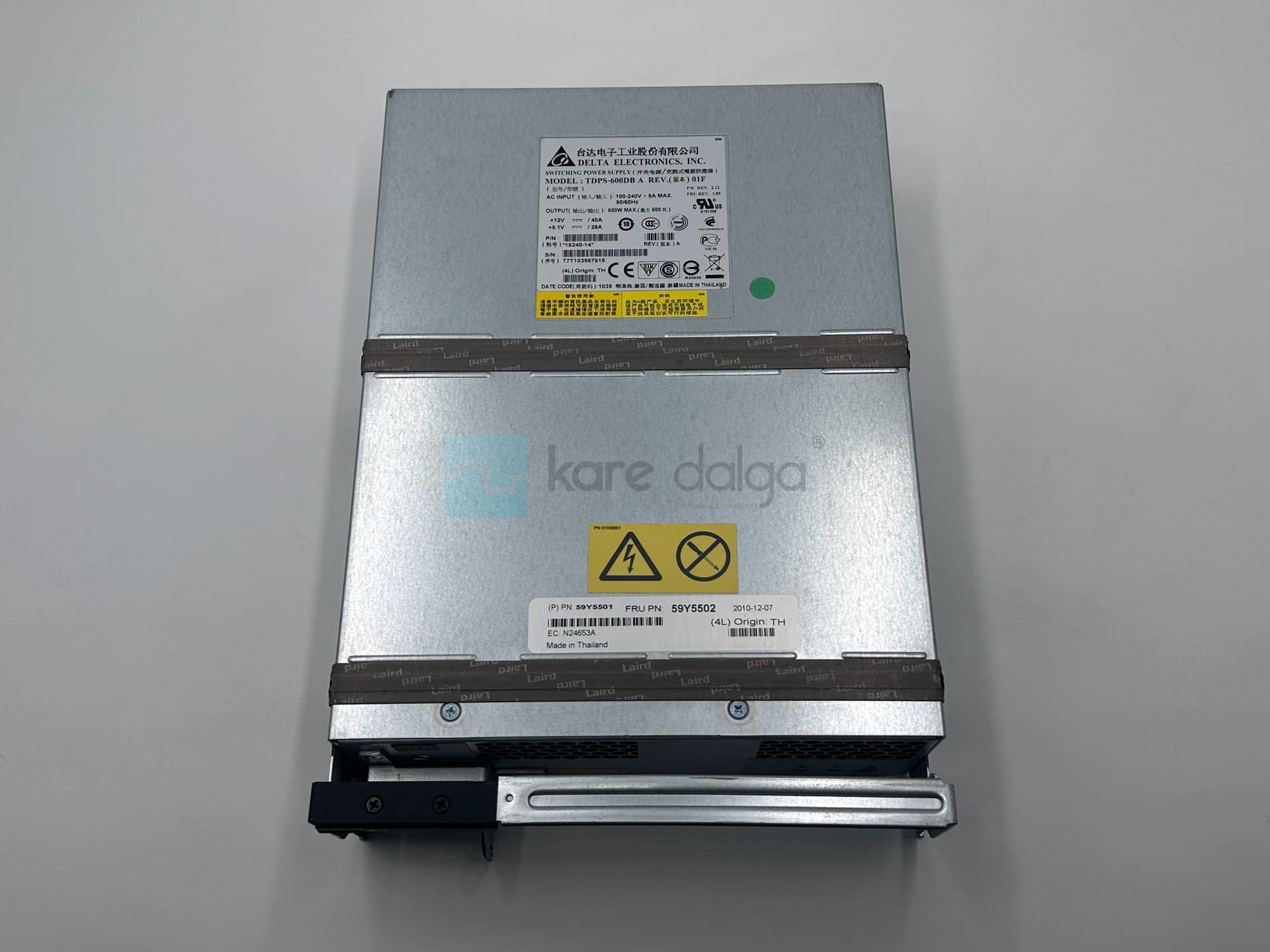 Delta Electronics Tdps-600db A – Güç Kaynağı - Görsel 1